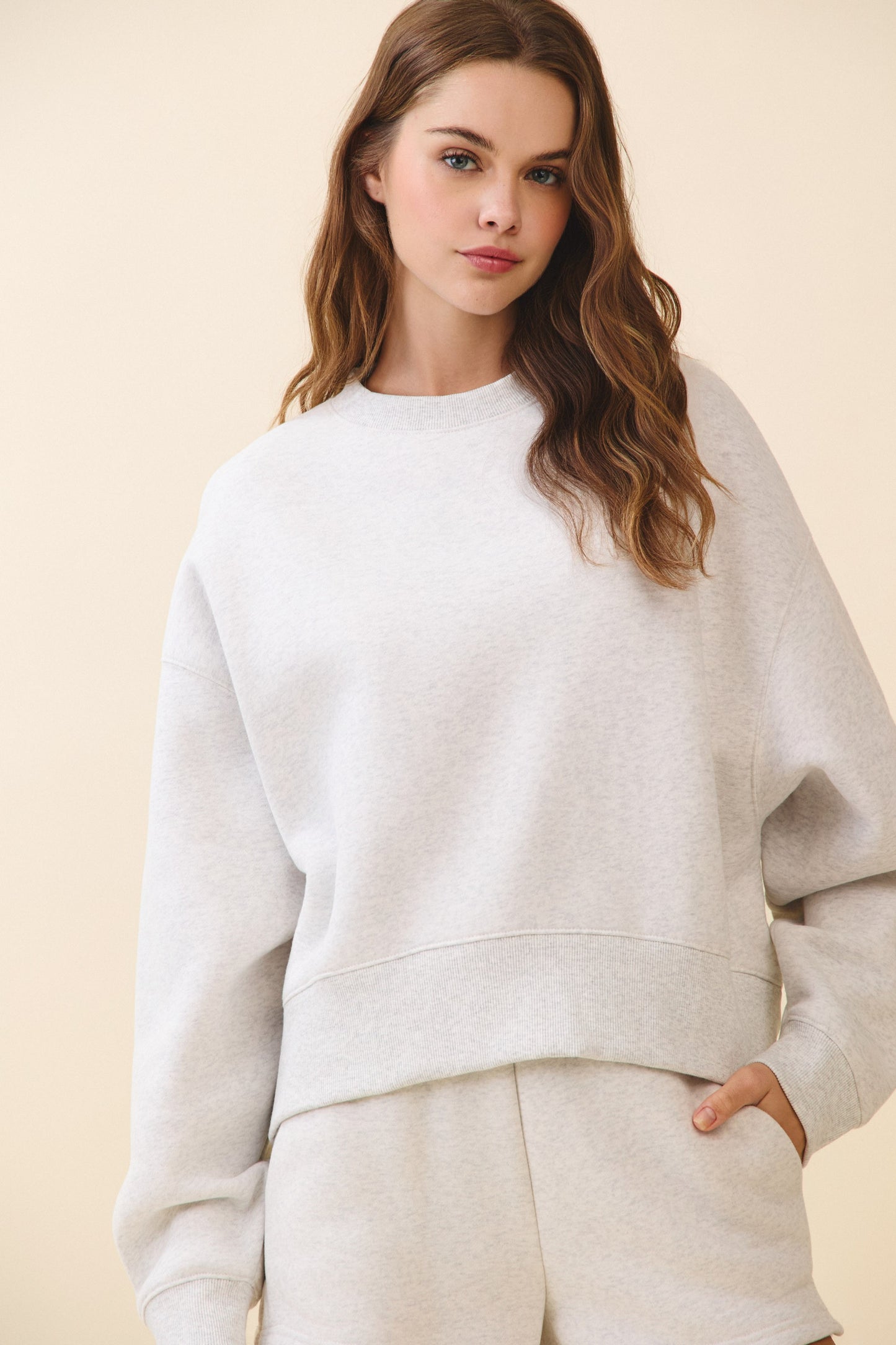Waist Length Sweatshirt