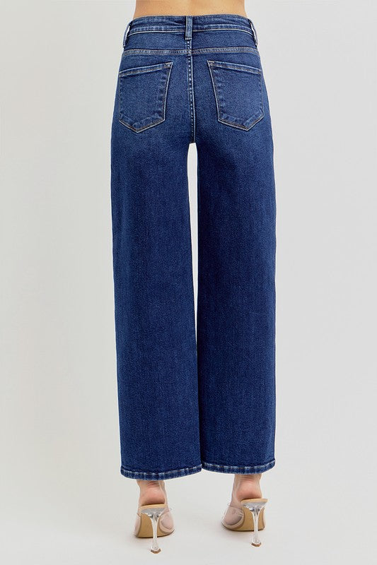 High Rise Boyfriend Tapered Jeans