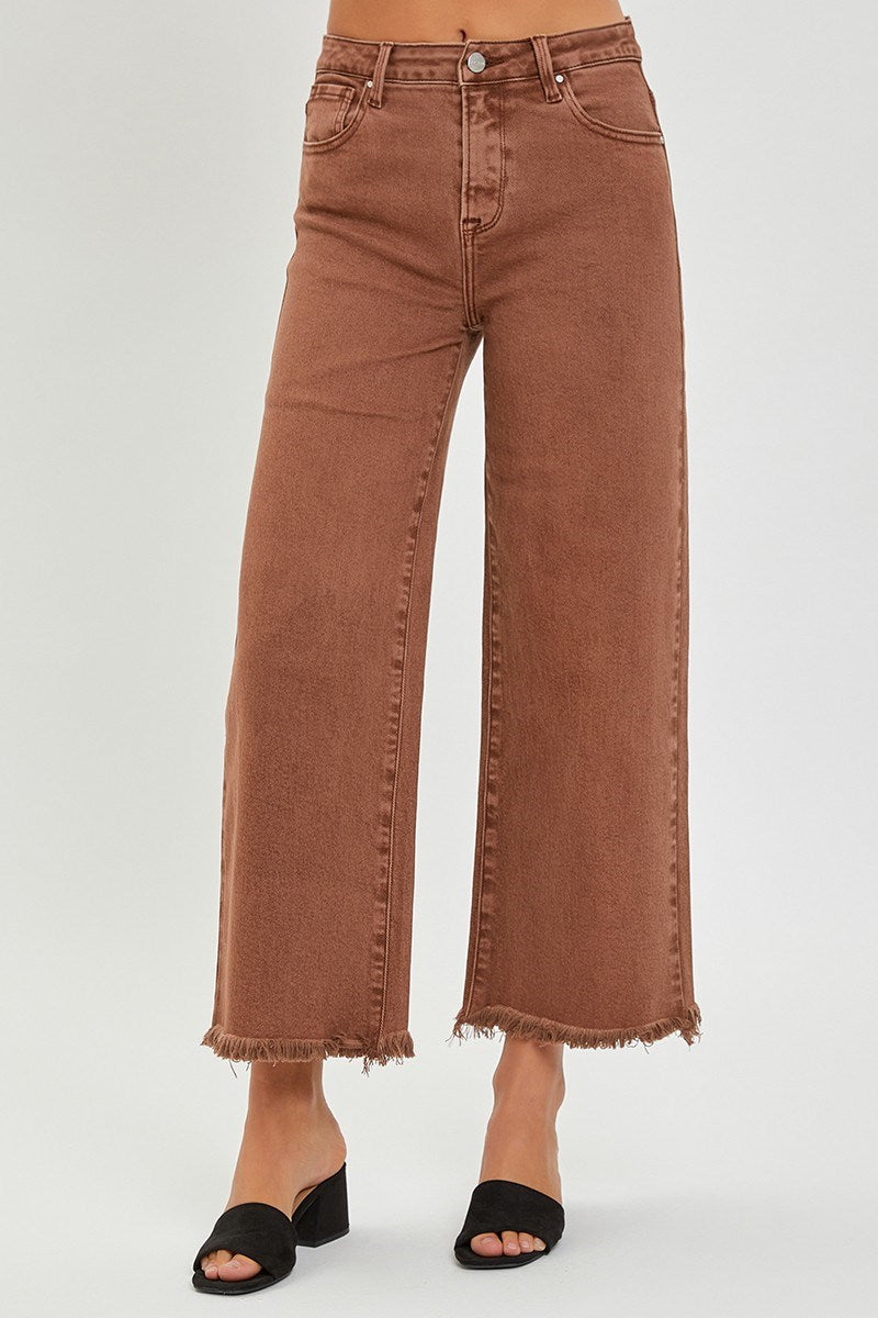High Rise Espresso Jeans