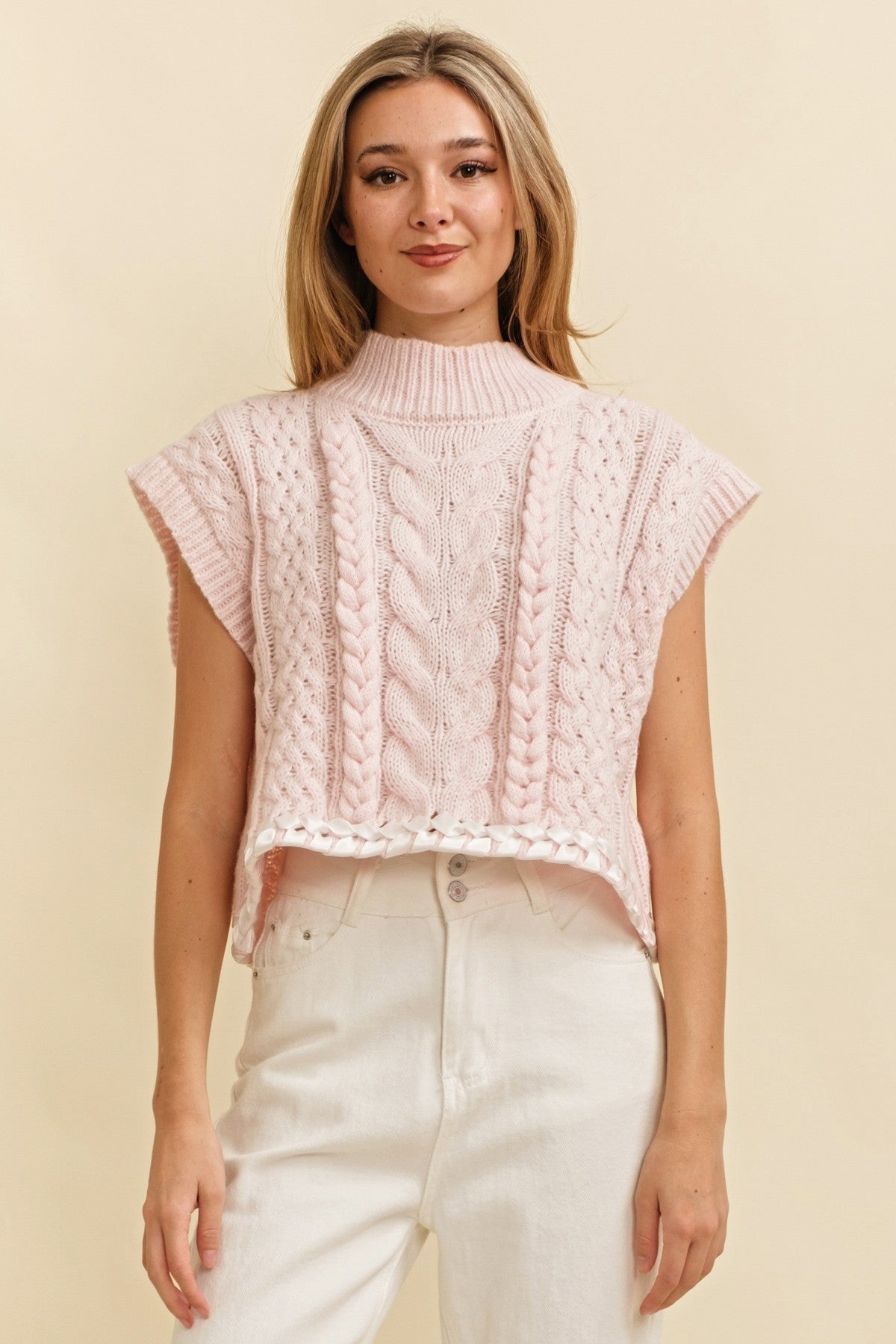 Knit Contrast Sweater