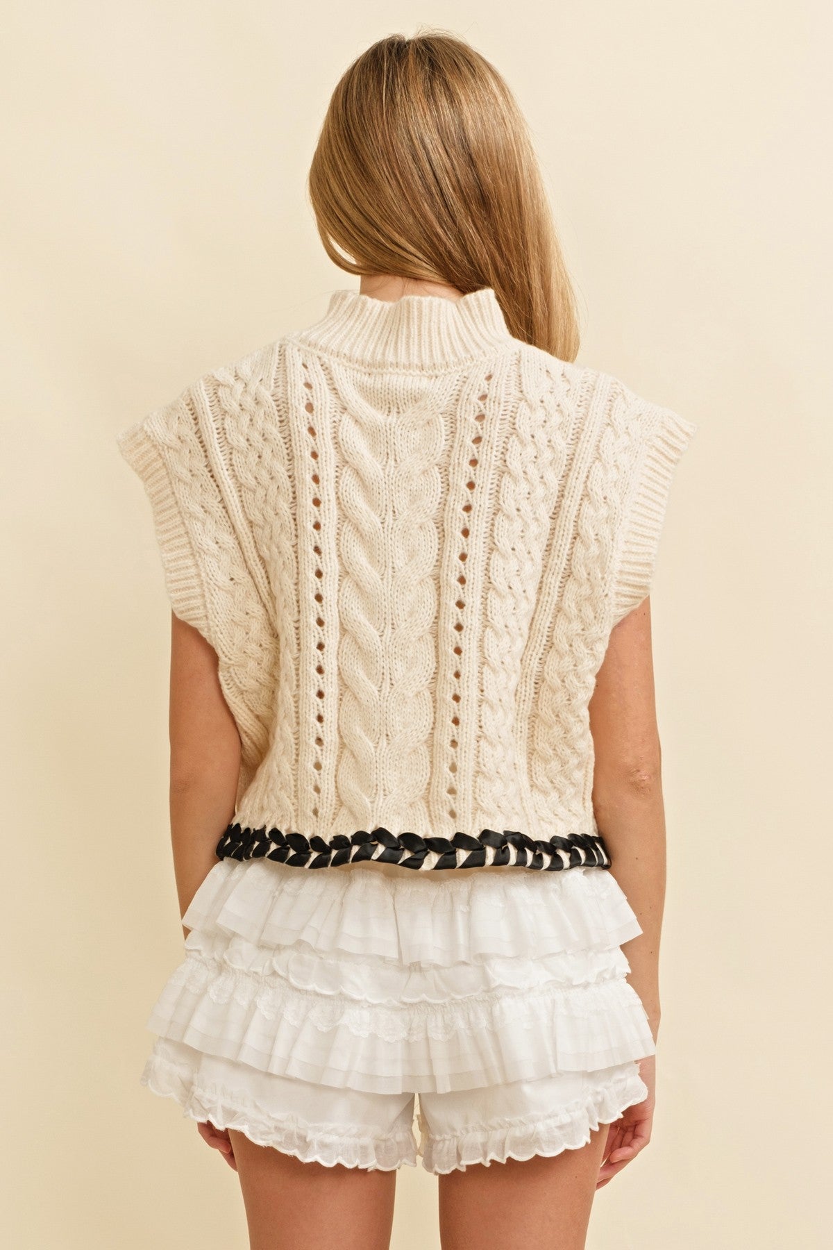 Knit Contrast Sweater
