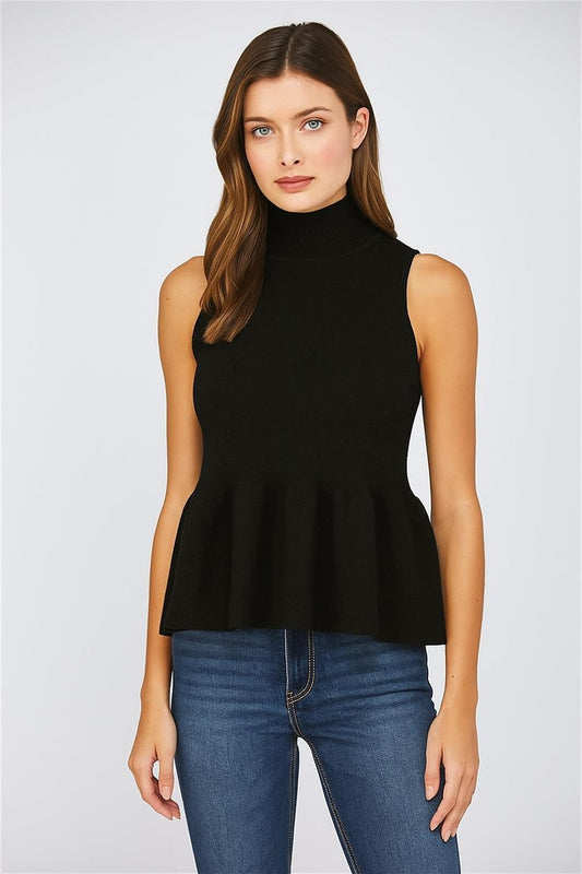 Mock Neck Sweater Tank