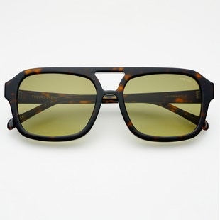 Havana Aviator Acetate Sunglasses