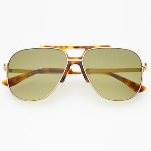 Logan Acetate Unisex Aviator Sunglasses