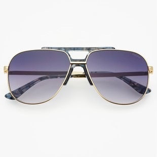 Logan Acetate Unisex Aviator Sunglasses