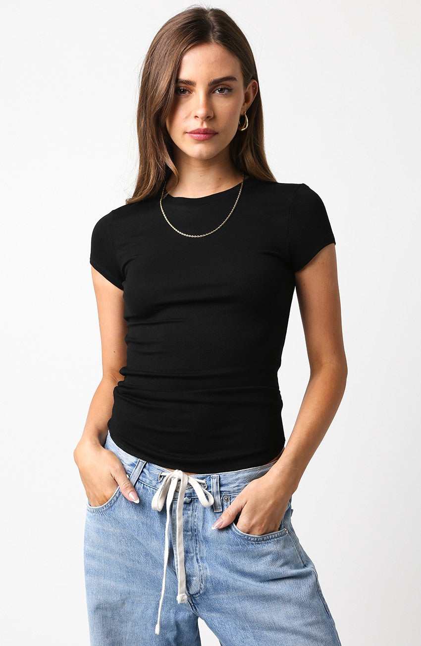 Ribbed Baby Tee