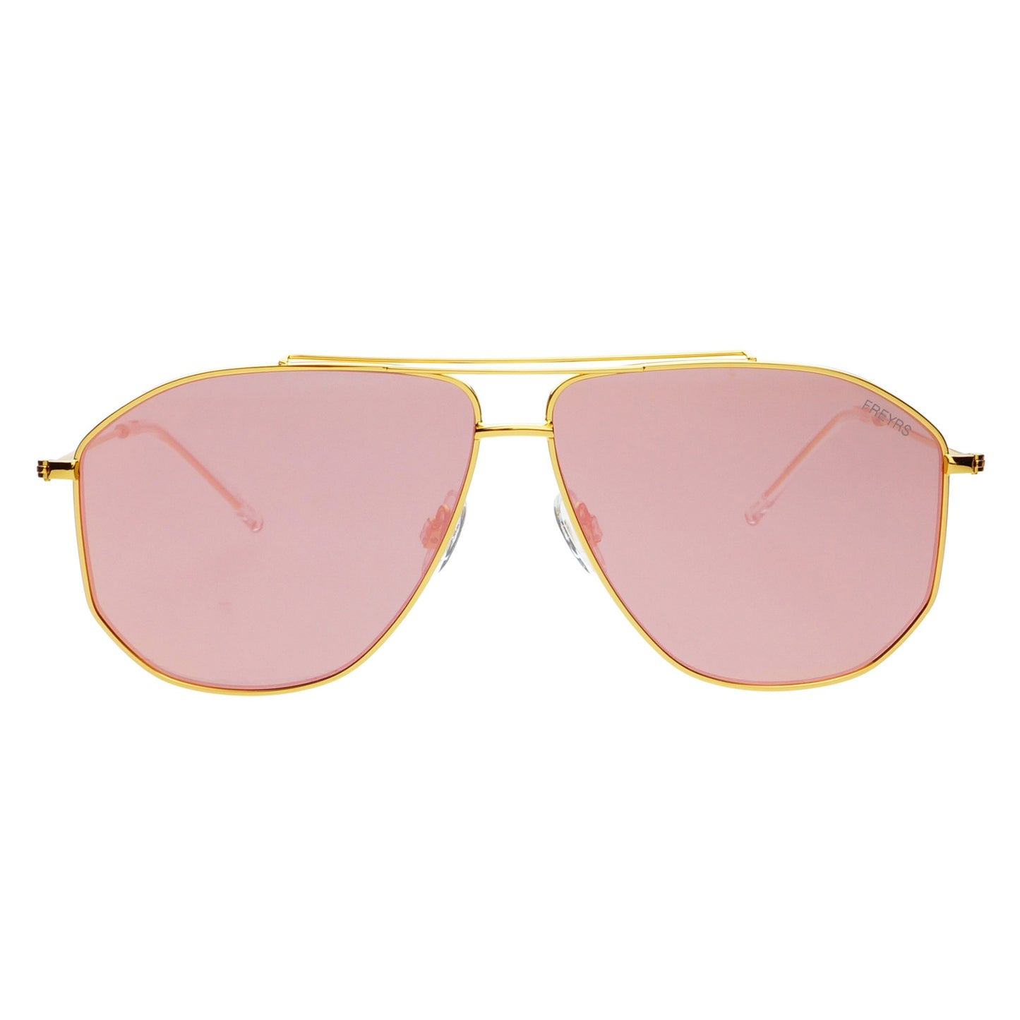 Freyrs Barry Aviator Pink Sunglasses