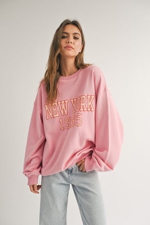 Lettering New York Sweatshirt