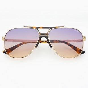 Logan Acetate Unisex Aviator Sunglasses