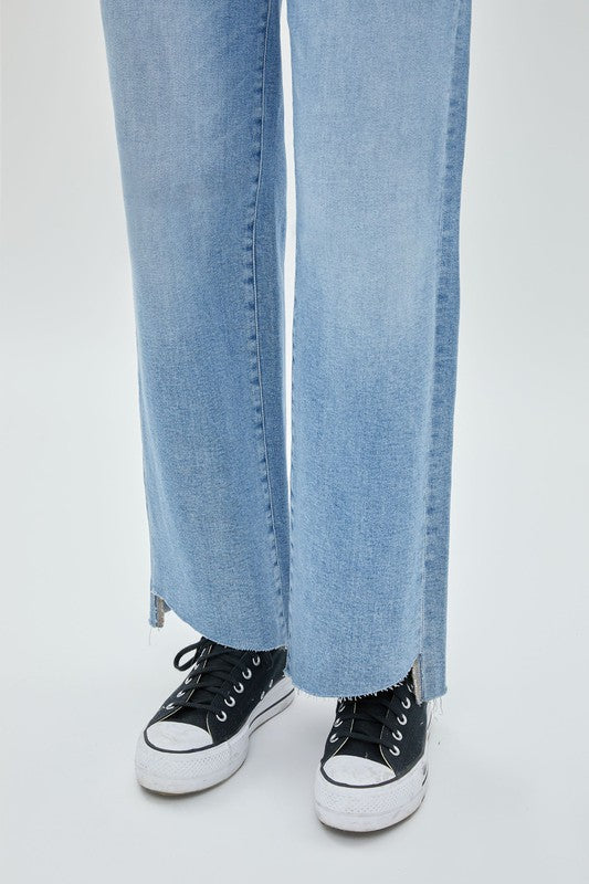 Wash High Low Hem Jean