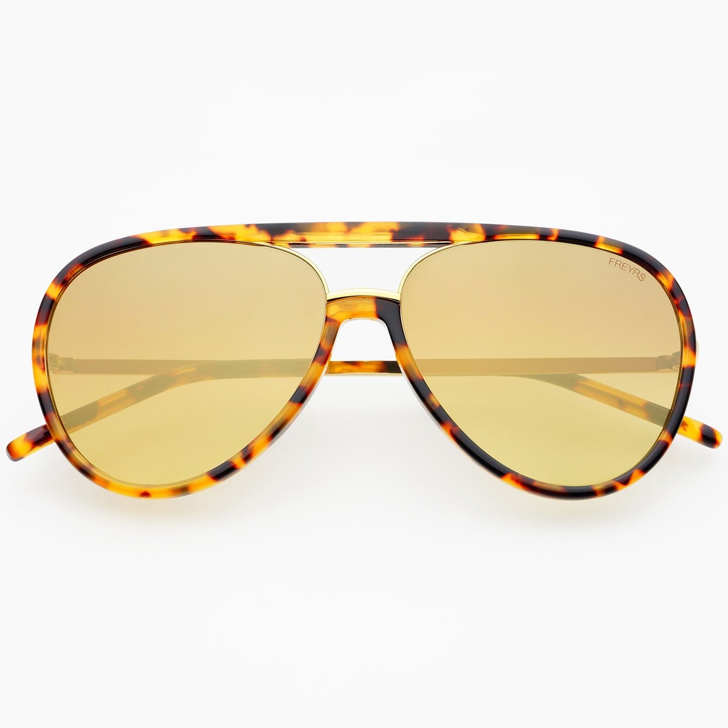 Freyrs Shay Aviator Tortoise Sunglasses