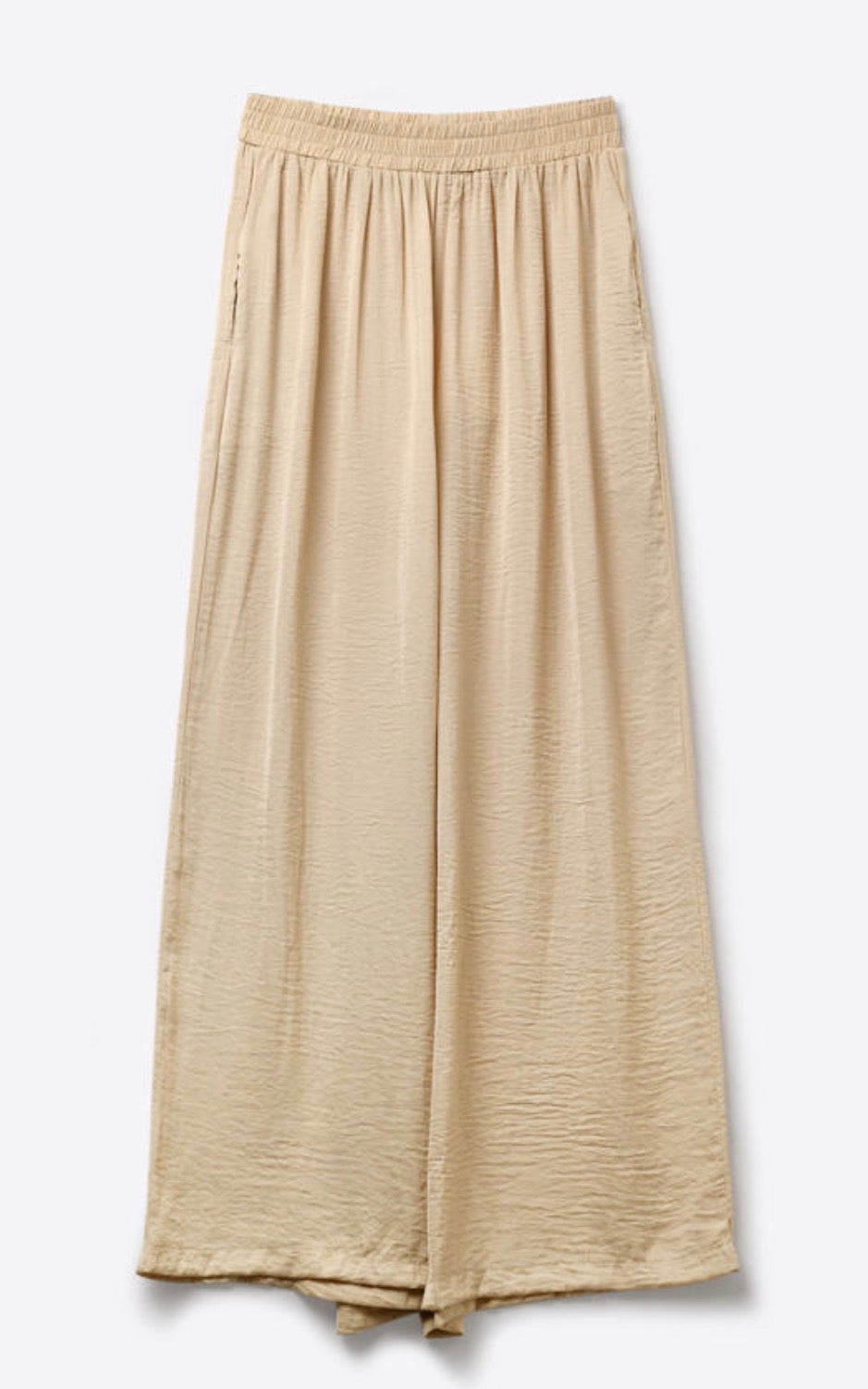 Flowy Satin Wide Pant
