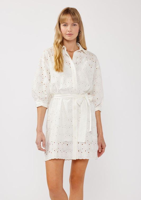 Hamptons Tie Shirt Dress