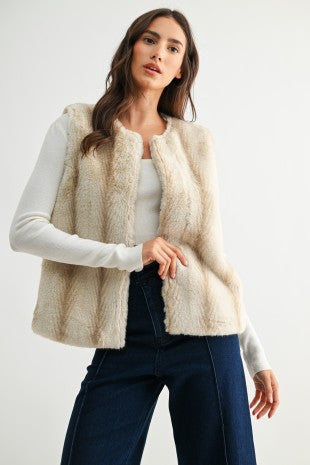 Luxe Faux Fur Vest