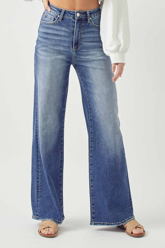 Jhene Wide Flare Jeans