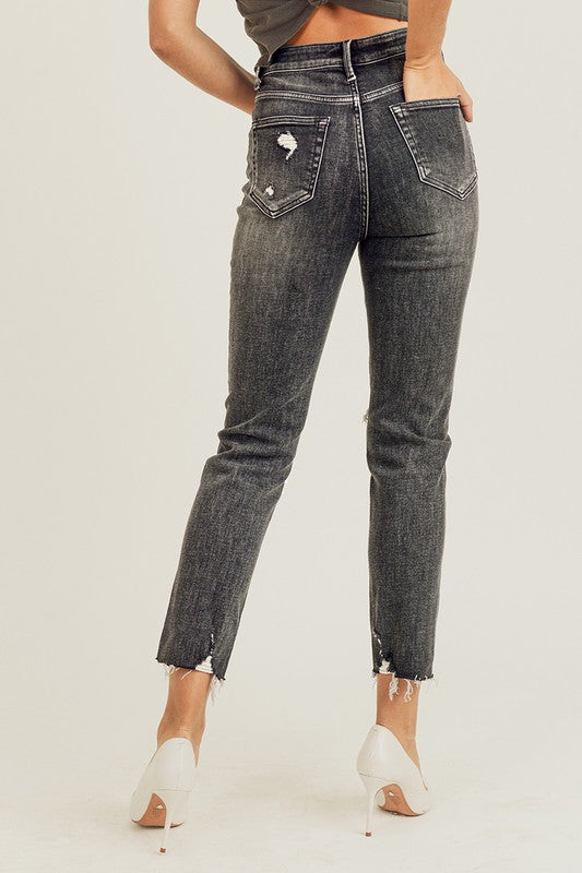 High Rise Relaxed Fit Skinny