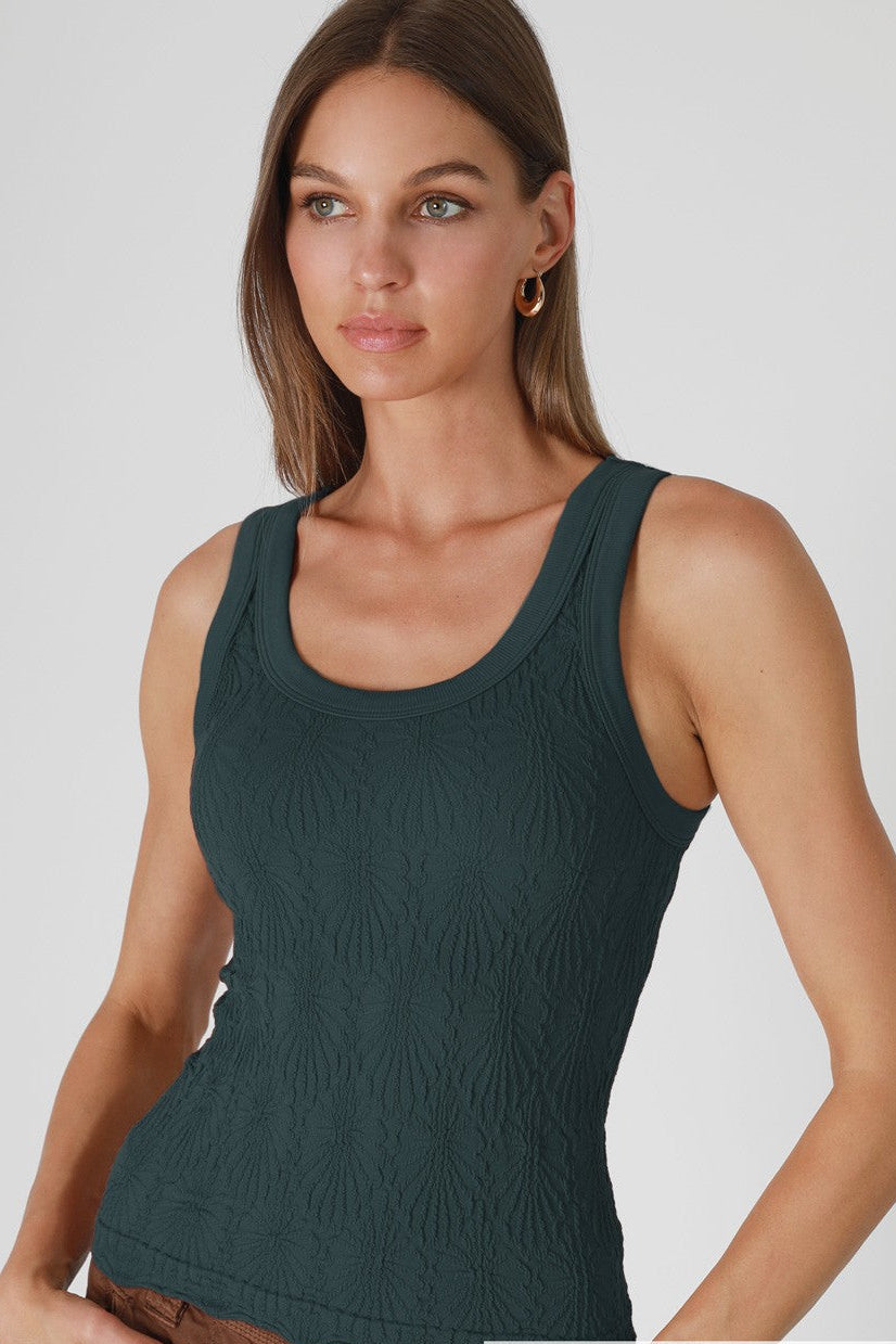 Lace Textured Tank