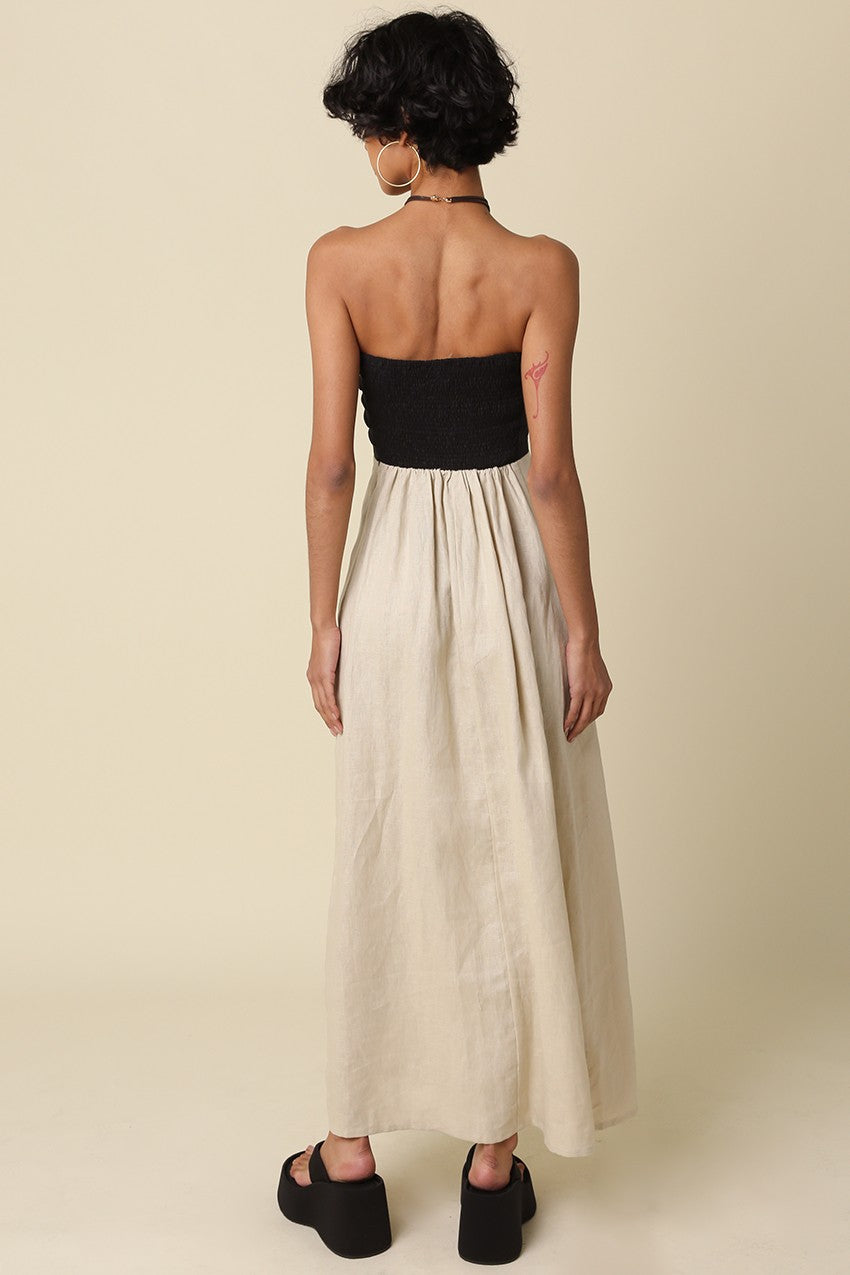 Ann Linen Maxi Dress