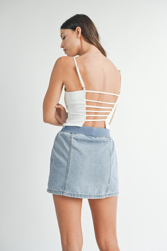 Strappy Back Cami Top