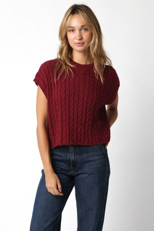 Alina Sweater Vest Top