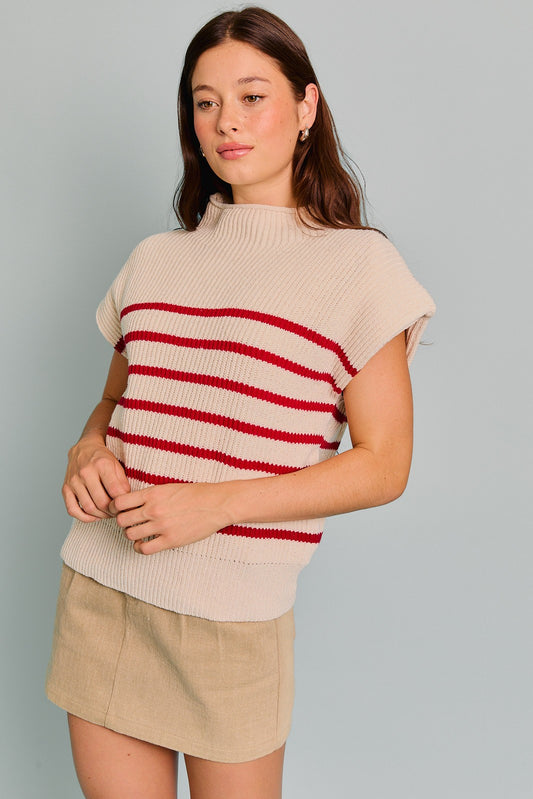 Striped Sweater Vest