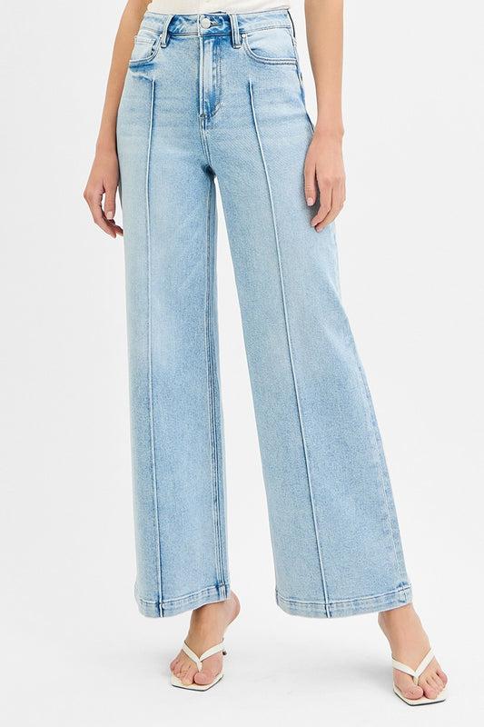 High Rise Wide Leg Jeans