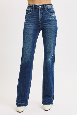 Tummy Control High Rise Straight Jean