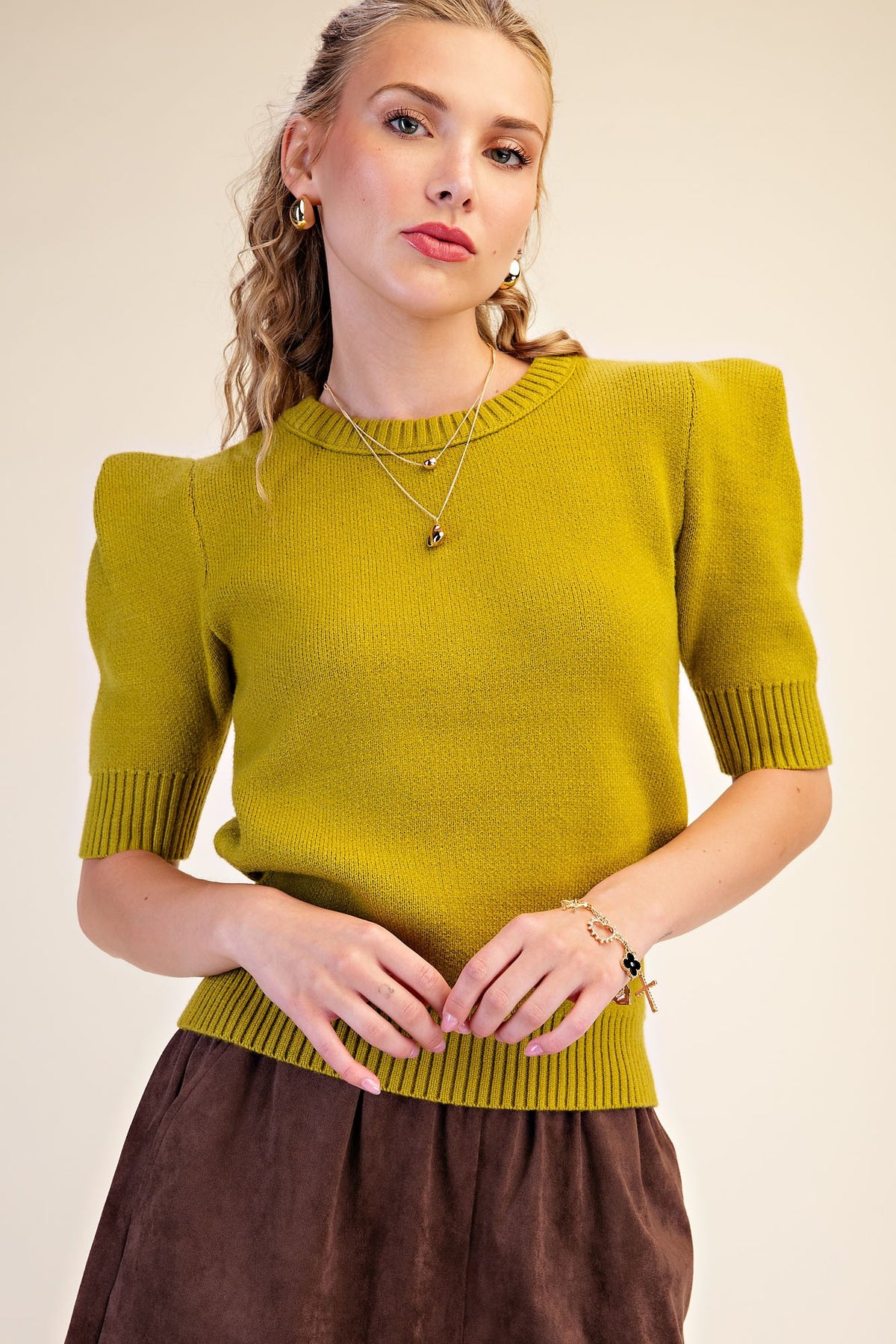 Puff Sleeve Sweater