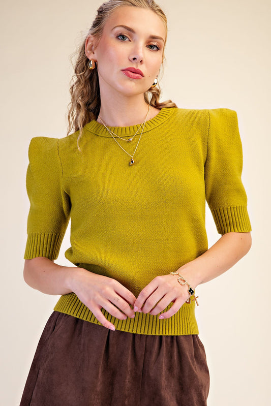 Puff Sleeve Sweater