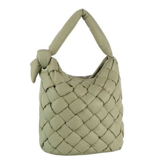 Woven Hobo Handbag