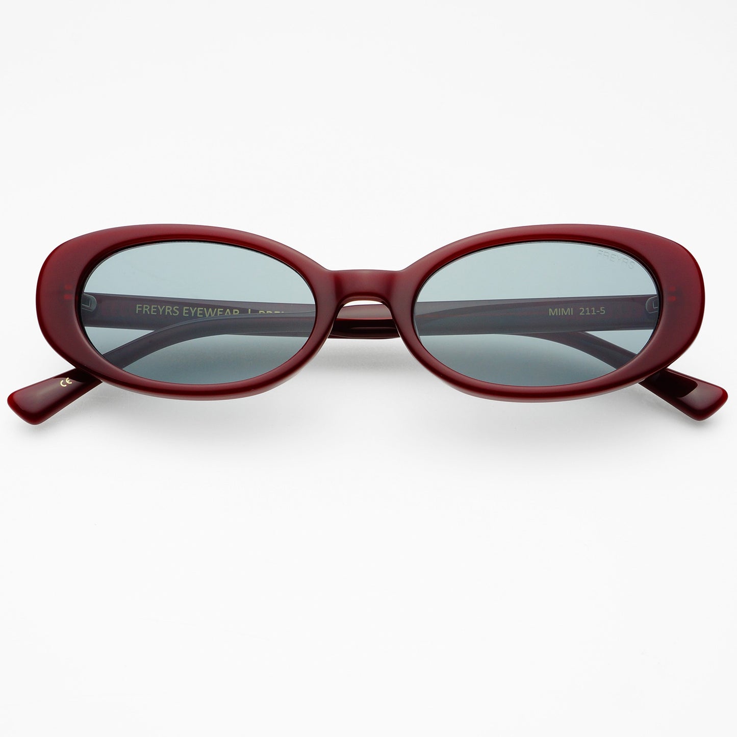 Mimi Acetate Oval Womens Sunglasses By Freyrs