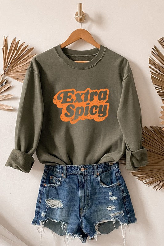 Extra Spicy Graphic Sweatshirt