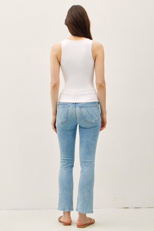 Double-Lined Square Neck Tank