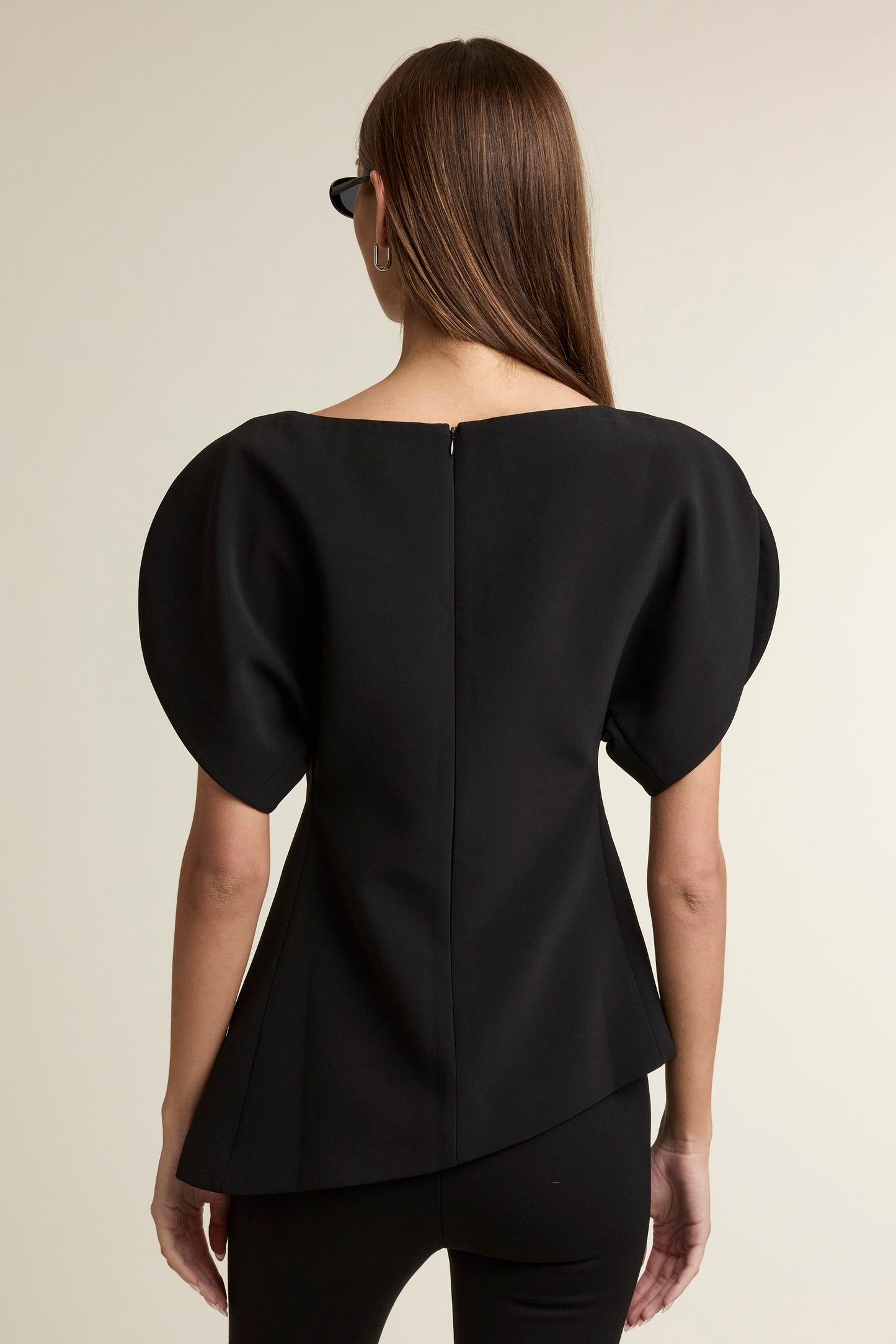 Structured Asymmetrical Blouse