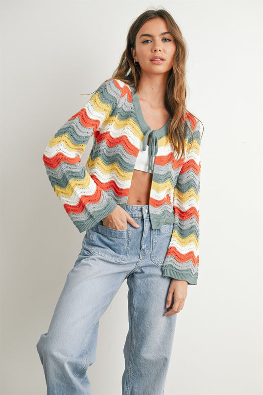 Multicolored Cardigan
