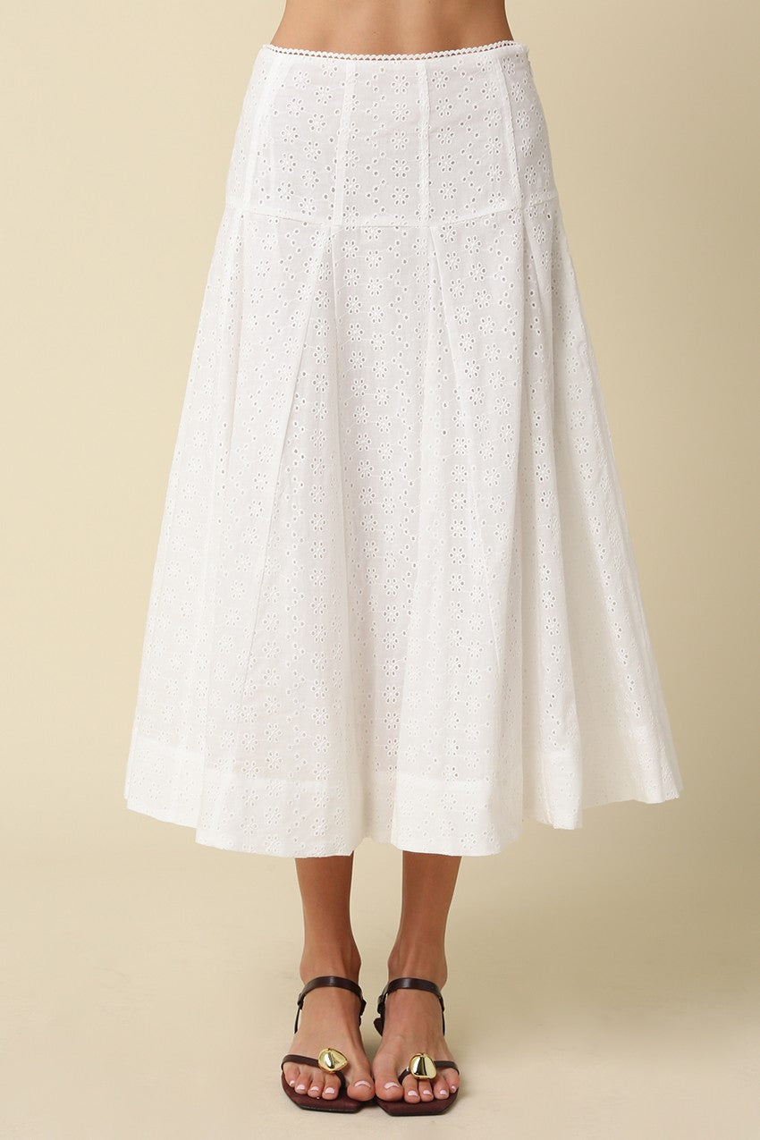 Lace Textured Skirt
