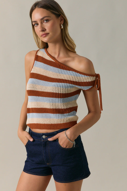 Off the Shoulder Sweater Top
