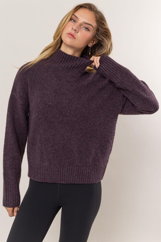 High-Neck Sweater