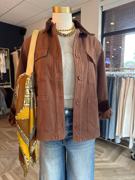 Mix Media Barn Jacket