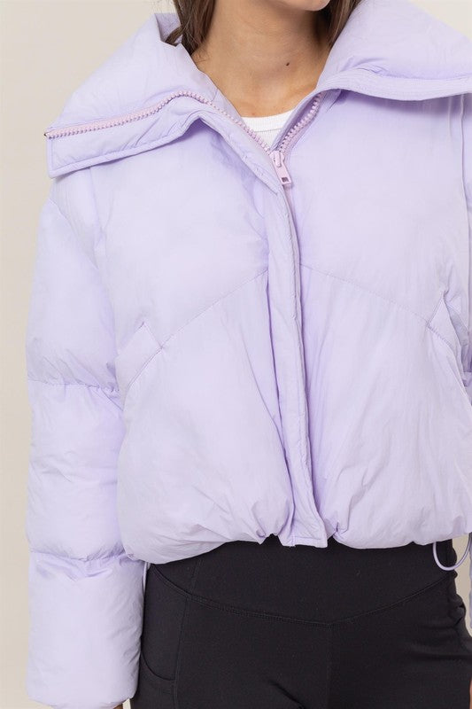 High Neck Puffer Jacket