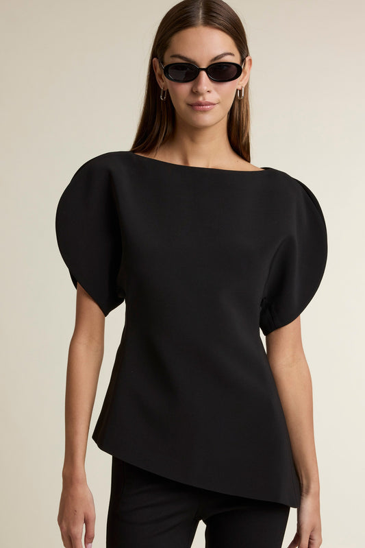 Structured Asymmetrical Blouse