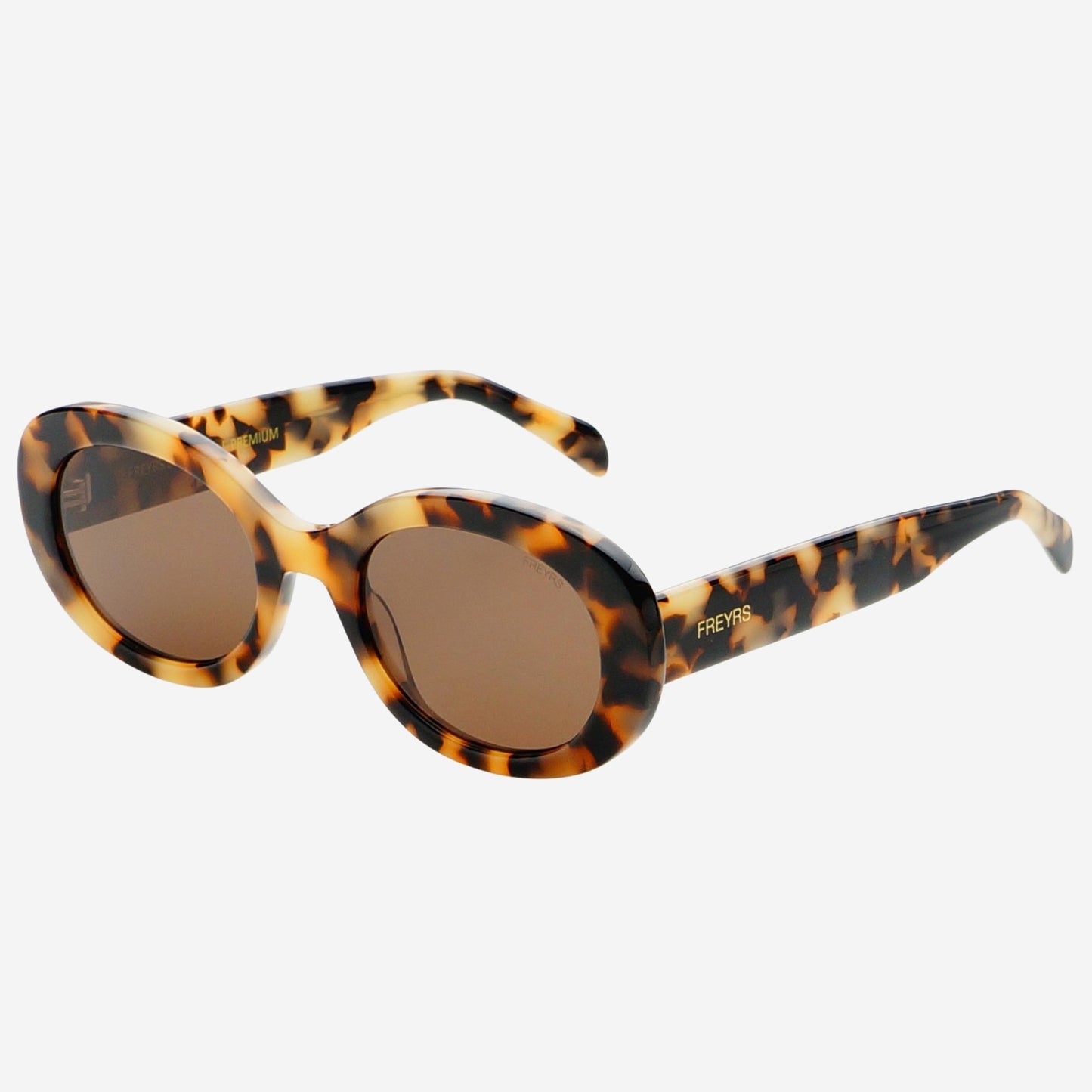 Freyrs Aria Acetate Oval Sunglasses