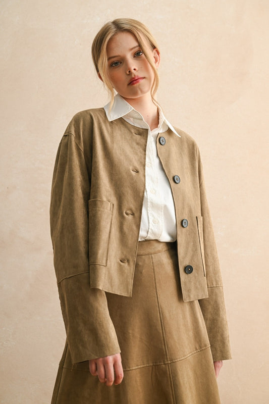 Suede Jacket
