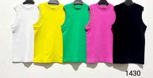 Rounded Crewneck Tank