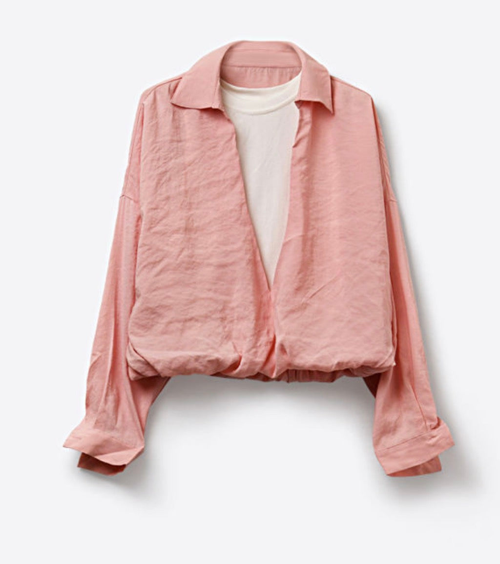Double Lined Flowy Blouse