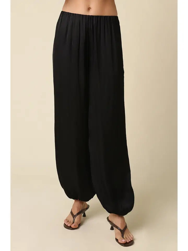 Satin Balloon Pant