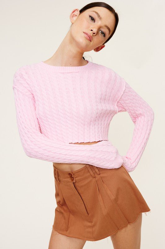 Lili Cable Knit Sweater