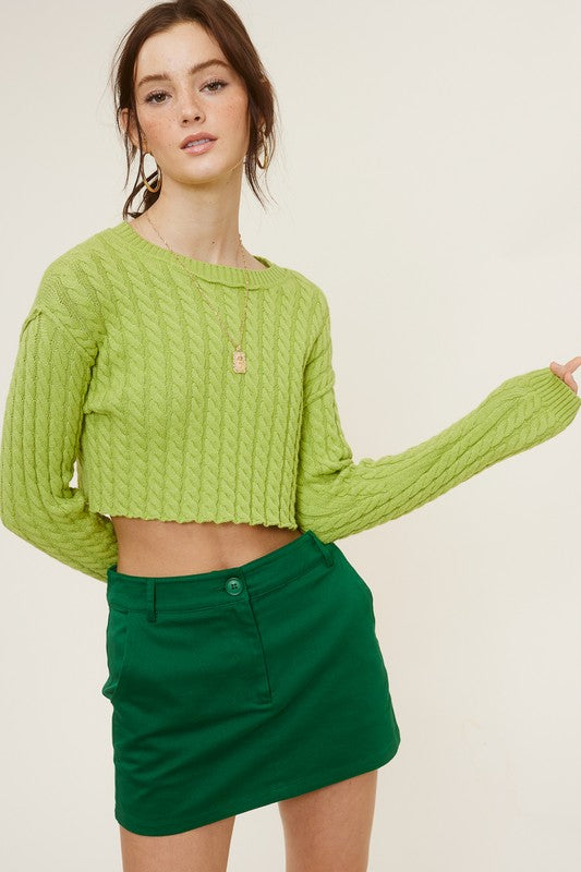 Lili Cable Knit Sweater