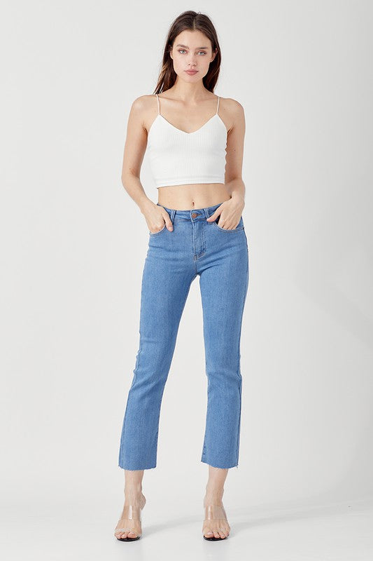 Clean Wash 90S Straight Leg Jeans