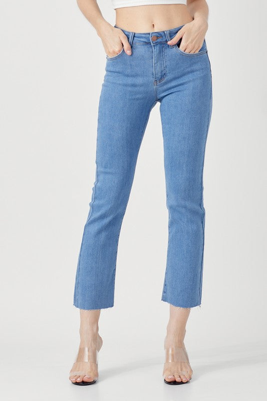 Clean Wash 90S Straight Leg Jeans
